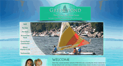 Desktop Screenshot of greenpondrealestate.com
