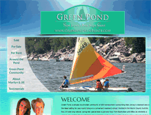 Tablet Screenshot of greenpondrealestate.com